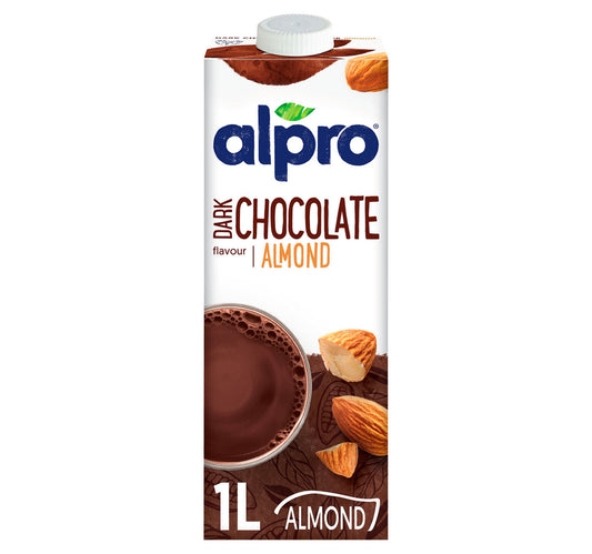 Alpro Almond Milk Dark Chocolate 1 Litre Lulu Hypermarket