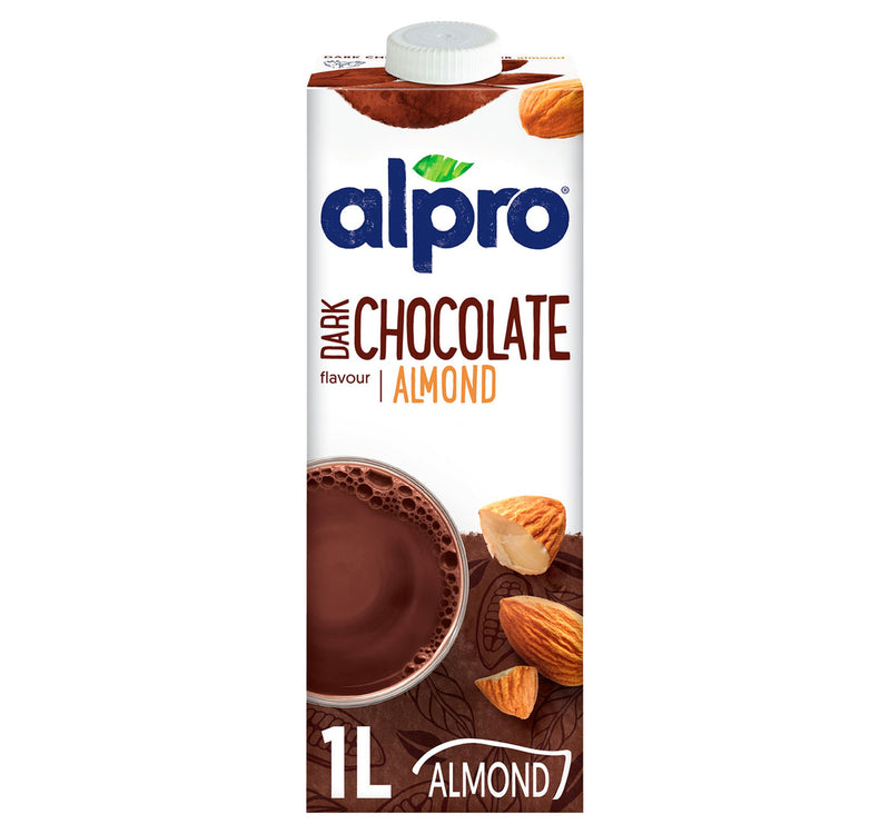 Alpro Almond Milk Dark Chocolate 1 Litre Lulu Hypermarket