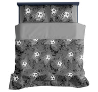 Maple Leaf Foot Ball Bed Sheet 160x240cm Assorted