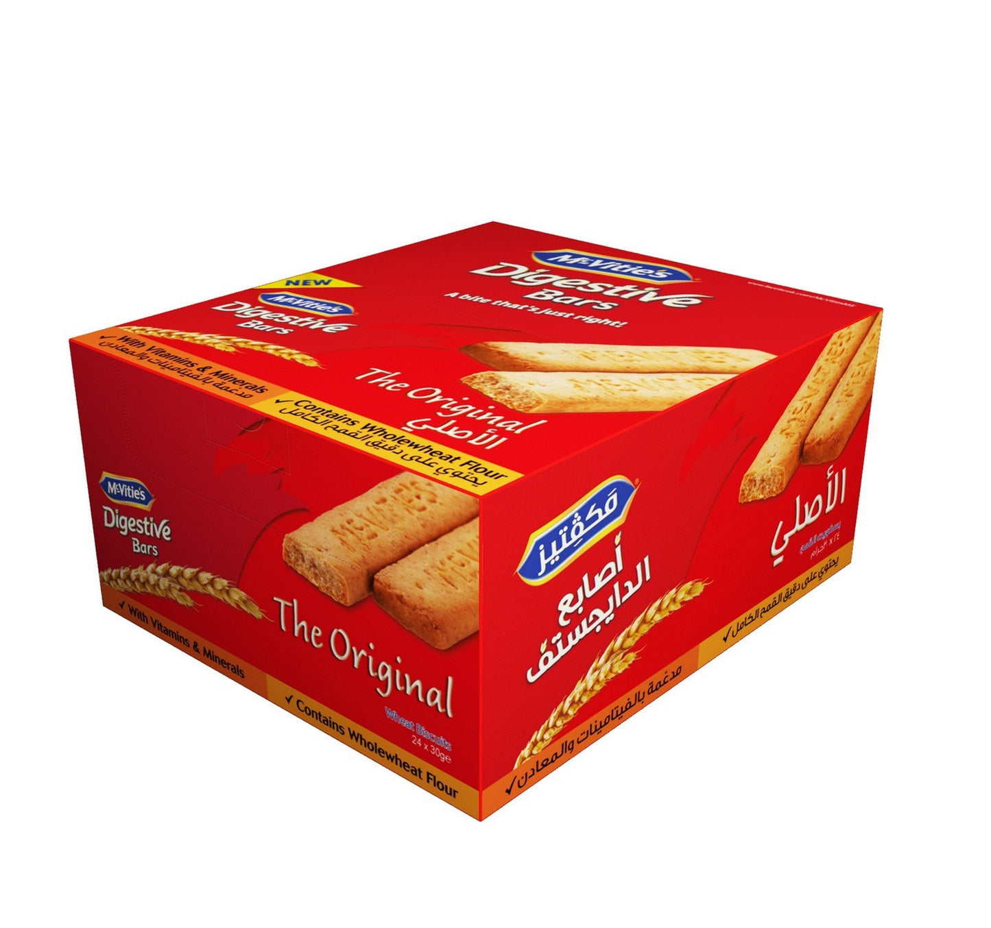 Mcvities The Original Digestive Bars 30g x 24 Pieces Lulu Hypermarket