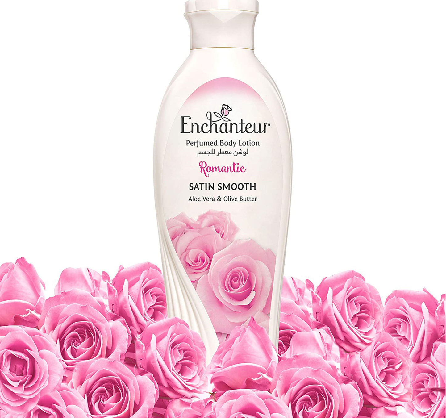 Enchanteur Satin Smooth Romantic Lotion with Aloe Vera & Olive Butter 250 ml