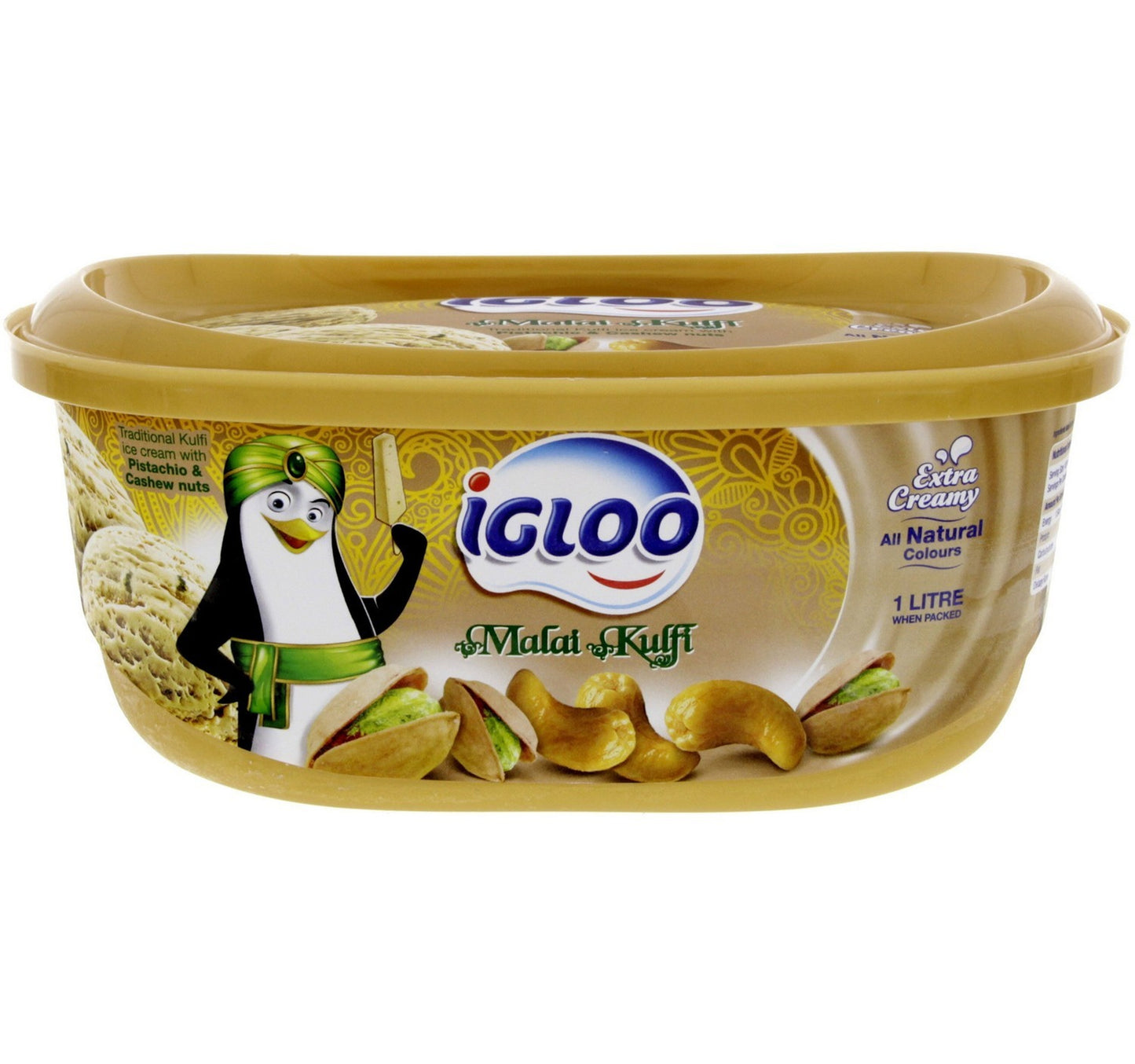 Igloo Malai Kulfi Ice Cream 1 Litre