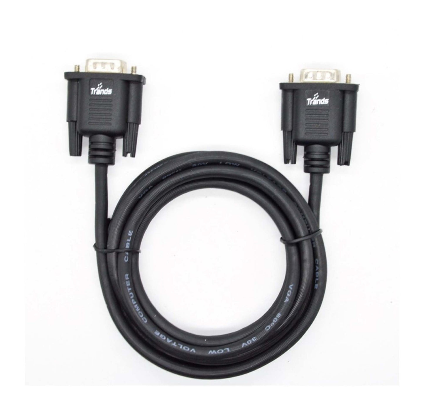Trands VGA/SVGA HD 15 Male To Male Extension Cable 1.8 Meter CA791