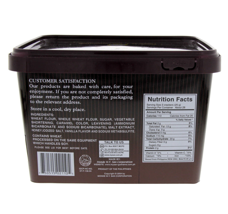 M.Y. San Grahams Honey Crackers 700 g
