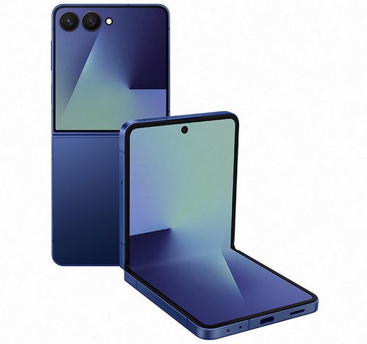 Samsung Galaxy Z Flip7 F766 5G Smartphone, 12 GB RAM, 512 GB Storage, Blue Shadow, SM-F766BDBEMEA Lulu Hypermarket