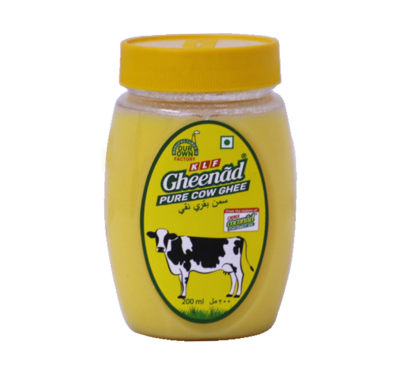KLF Gheenad Pure Cow Ghee 200 ml Lulu Hypermarket