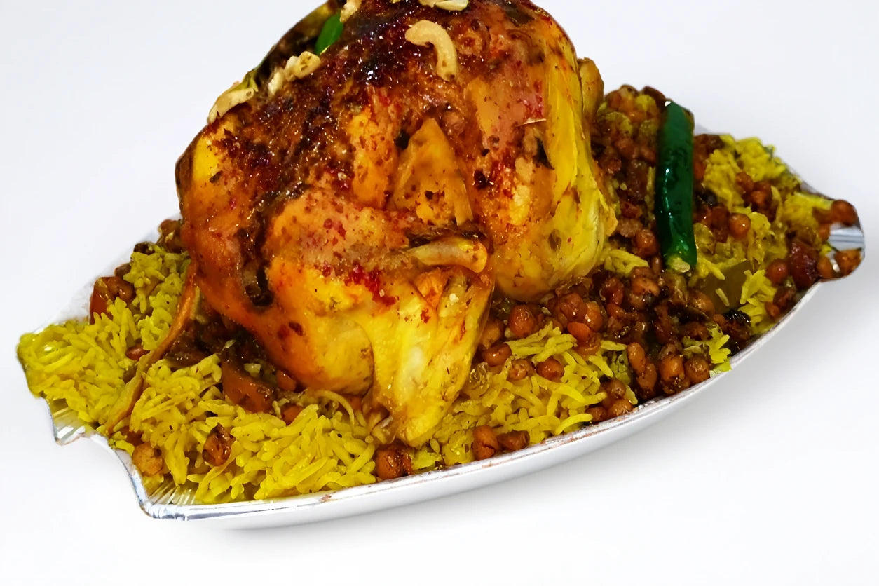 Stuffed Chicken Machbos Al Lulu Kitchen