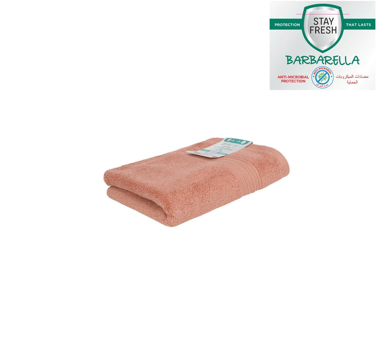 Barbarella Anti-Microbial Hand Towel, 50 x 100 cm, Pink