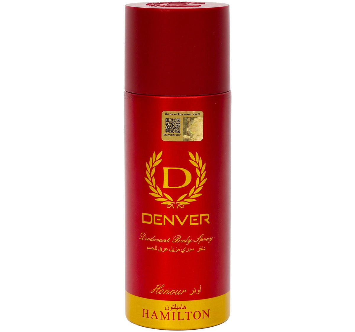 Denver Deodorant Body Spray Men Hamilton Honour 165 ml