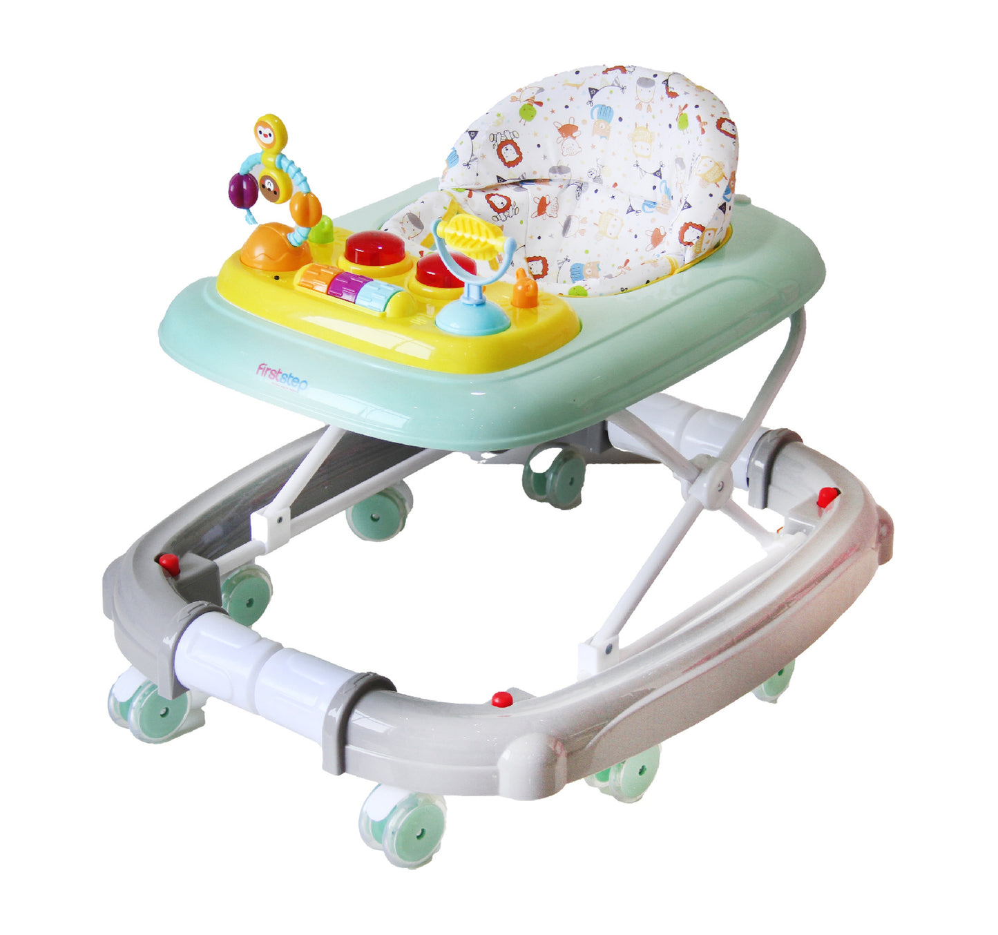 First Step Baby Walker, Blue/Grey, 301