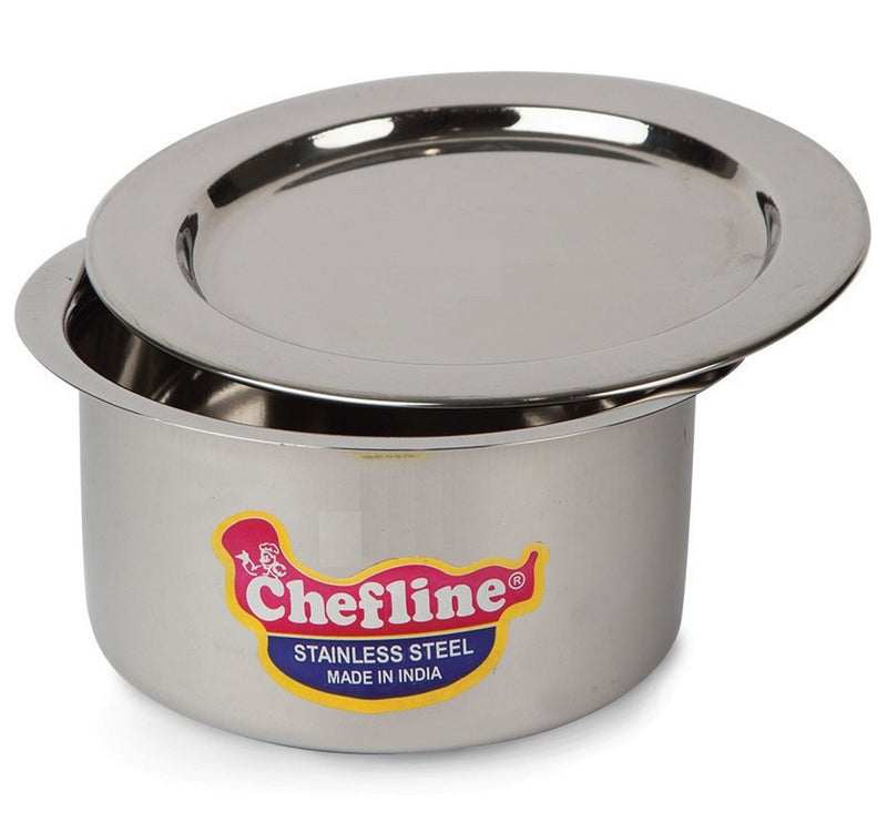 Chefline Stainless Steel Top Set With Lid, 16 cm
