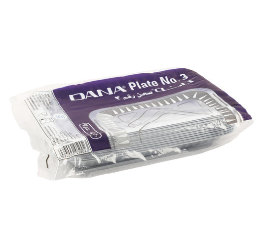 Dana Plastic Plate No. 3 50pcs