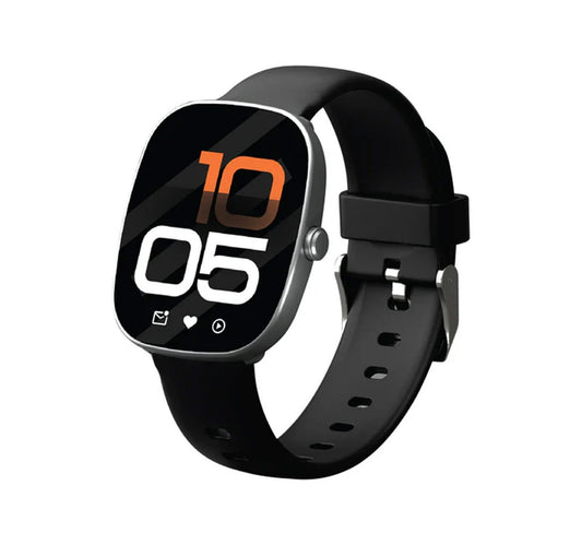Smartix Go Premium Smartwatch, 1.83 inches TFT Display, Black, SW01G