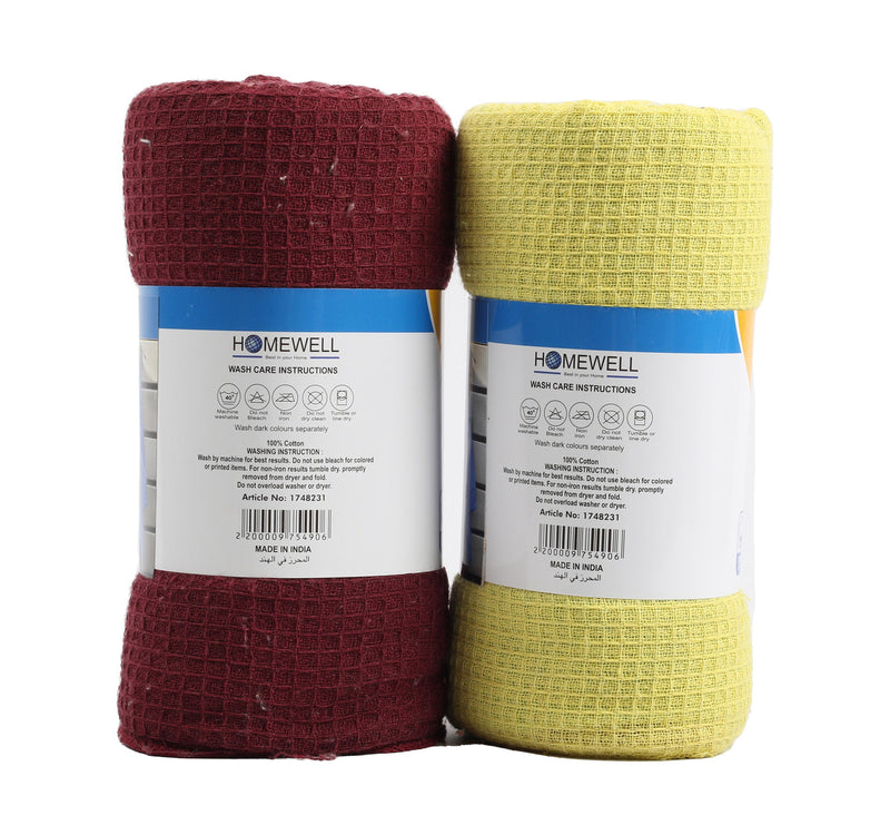 Homewell Kitchen Towel 40 x 60cm 8pcs Set Waffle Assorted