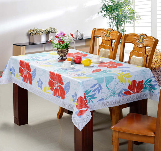 Maple Leaf Table Cloth Printed Size: W137 x L183cm Assorted Colors & Designs