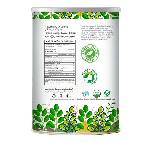 Natureland Organics Moringa Powder 100 g