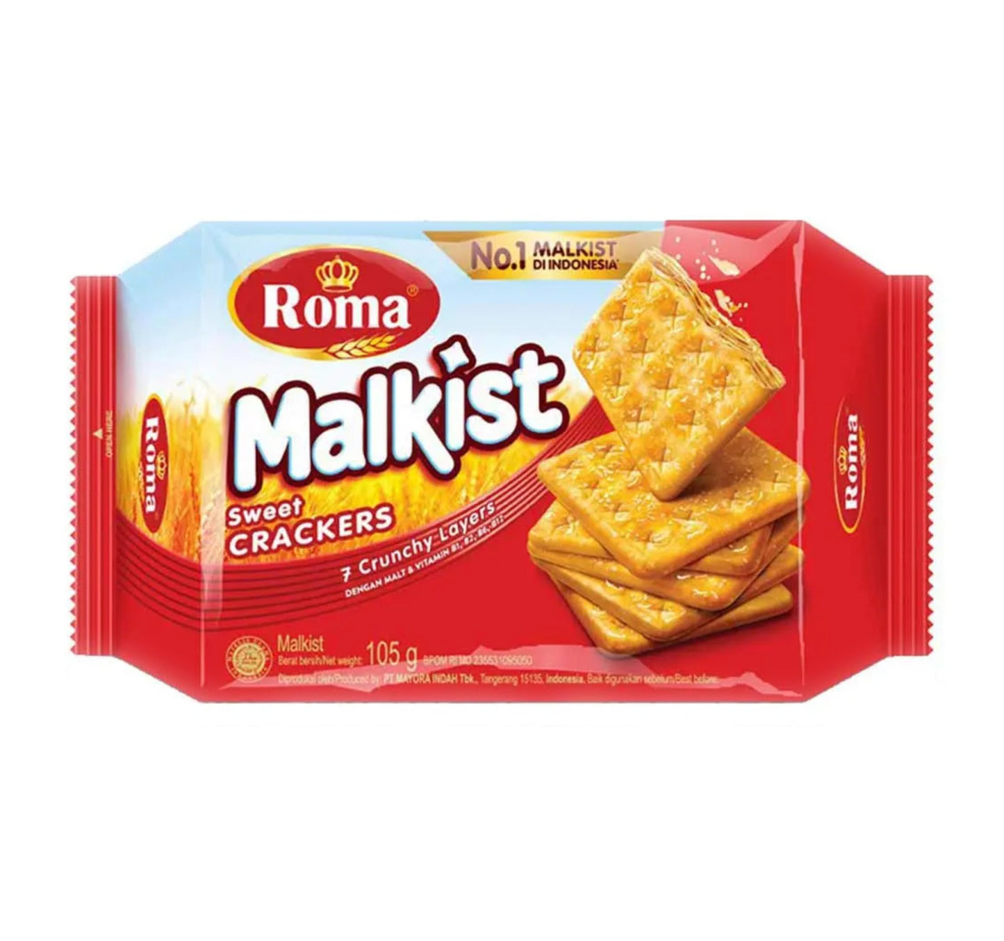 Roma Malkist Crackers 105 g