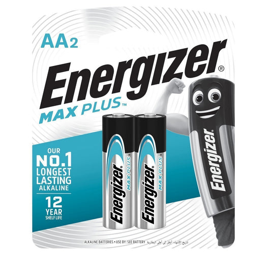 Energizer Max Plus AA Battery 2pcs