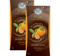 D'lite Sugar Free Dark Chocolate Assorted Value Pack 2 x 80 g