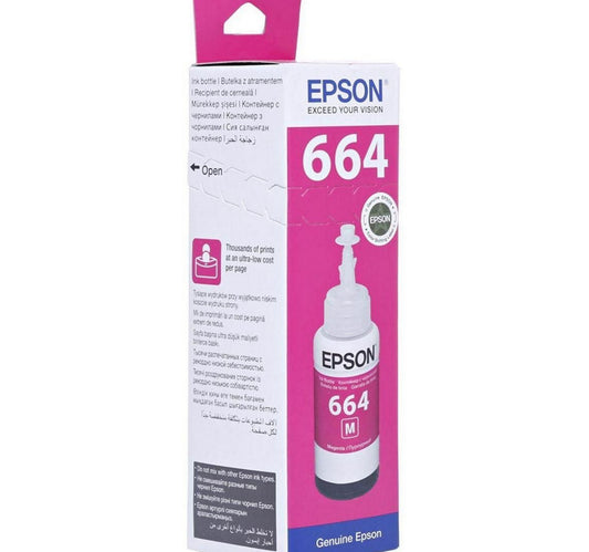 Epson Ink Bottle 70ml T6643 Magenta