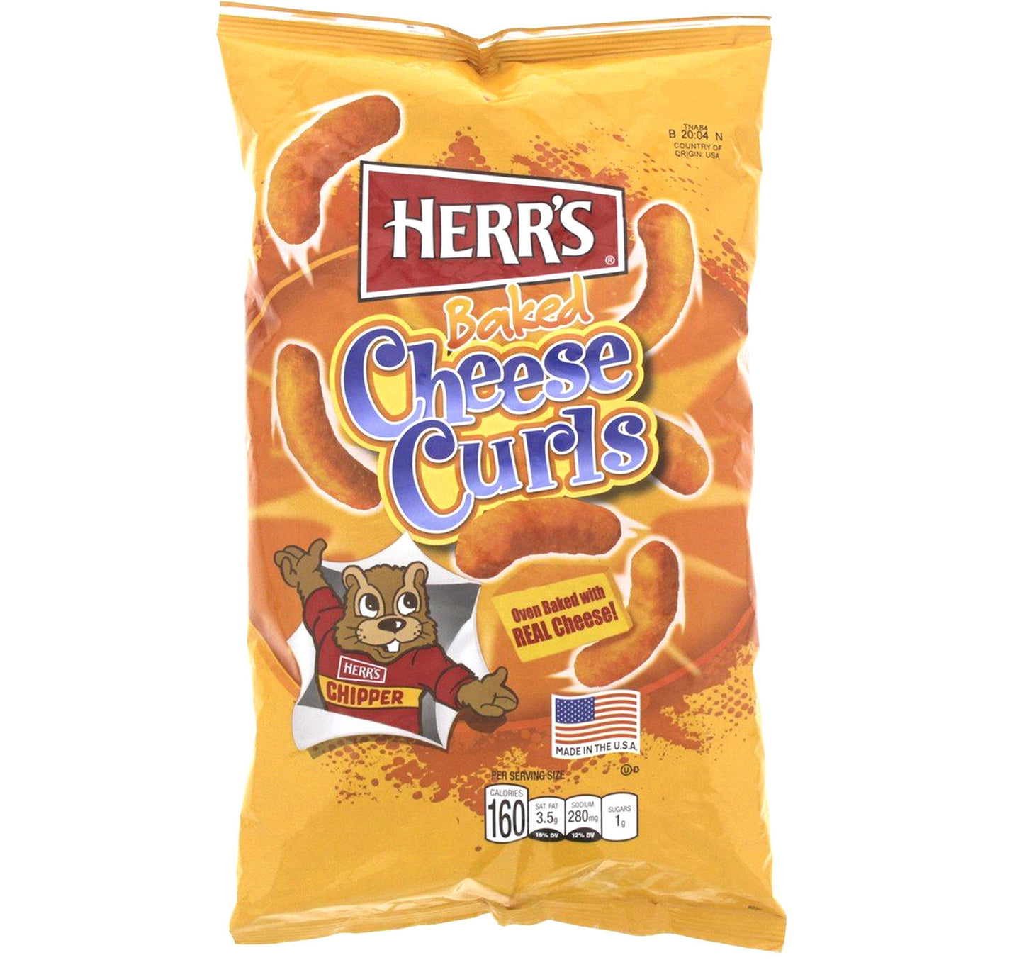 Herr's Baked Cheese Curls 170 g Lulu Hypermarket