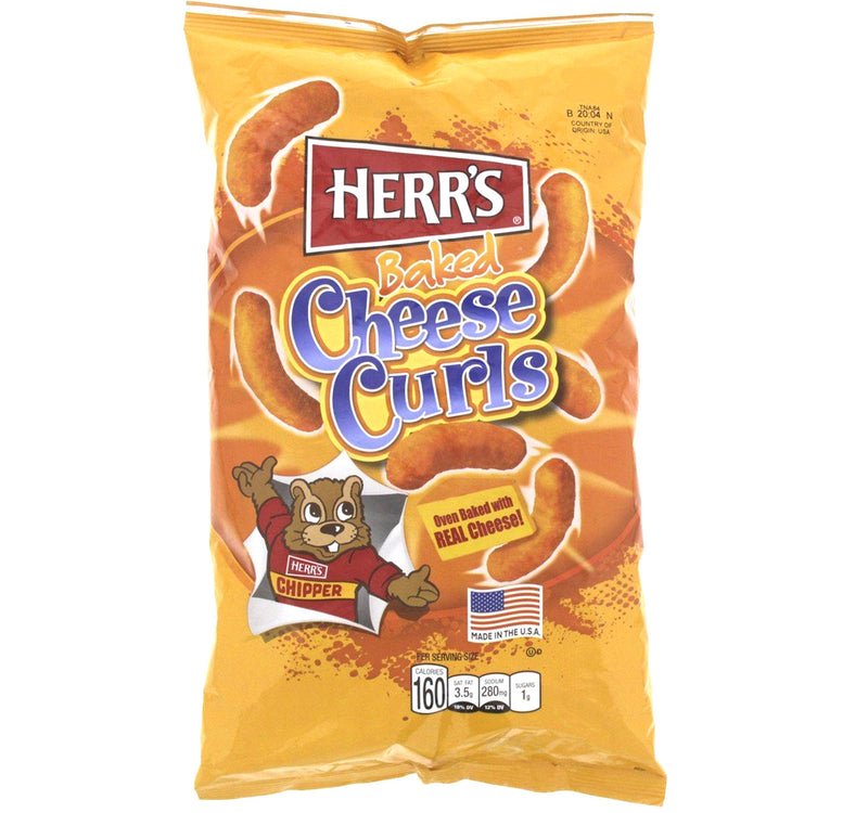 Herr's Baked Cheese Curls 170 g Lulu Hypermarket