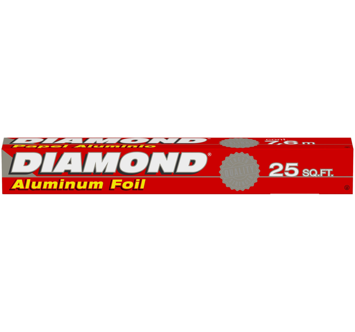 Diamond Aluminum Foil Size 7.62m x 30.4cm 25sq.ft 1 pc