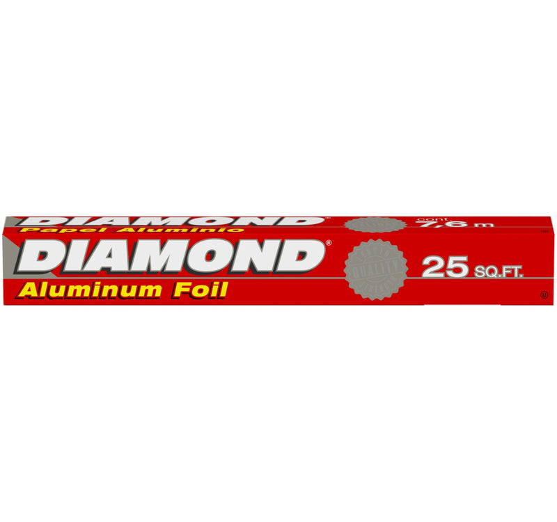 Diamond Aluminum Foil Size 7.62m x 30.4cm 25sq.ft 1 pc