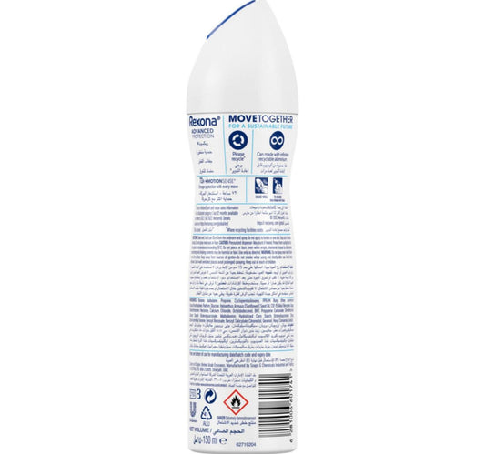 Rexona Women Antiperspirant Deodorant Spray Cotton Dry 150 ml