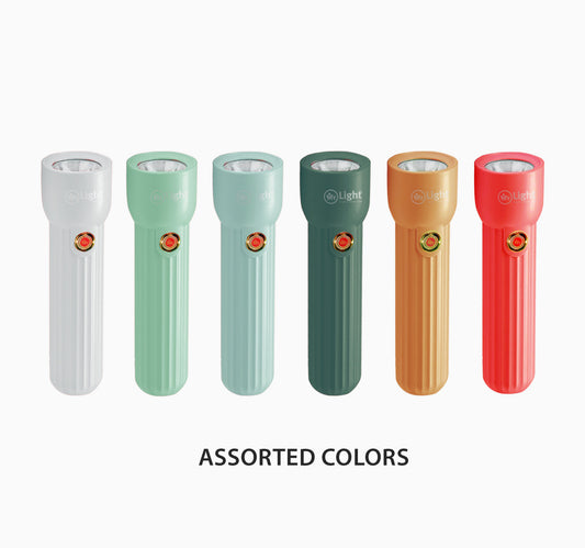 Mr.Light Rechargeable LED Torch MR-GD001-Assorted Color