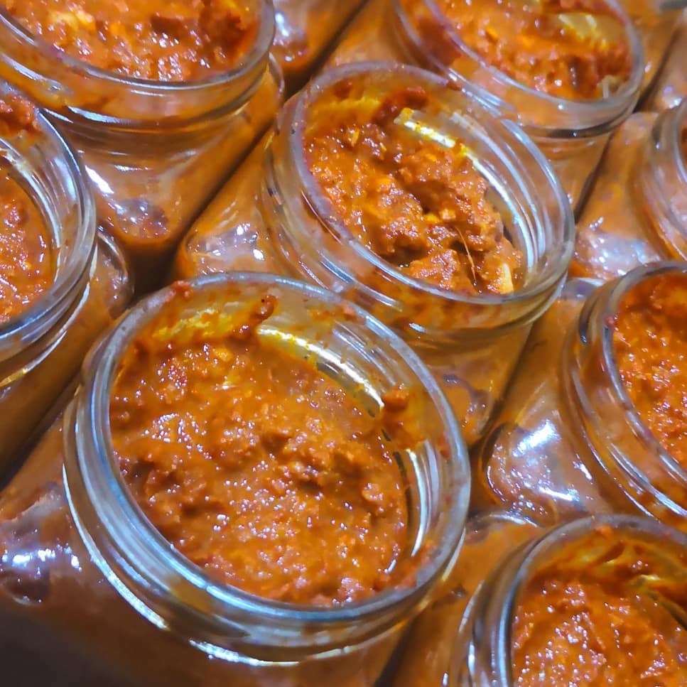 Chicken, meat,shrimp fermentation paste Shefs
