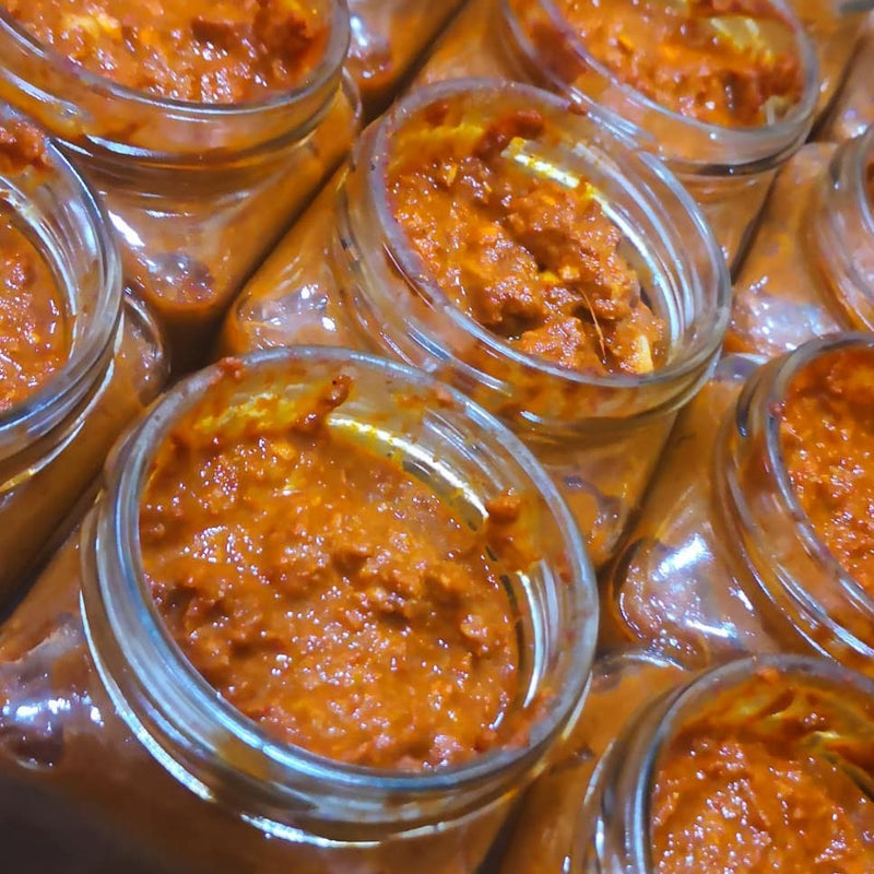 Chicken, meat,shrimp fermentation paste Shefs
