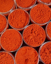Red sweet pepper paprika spice Shefs