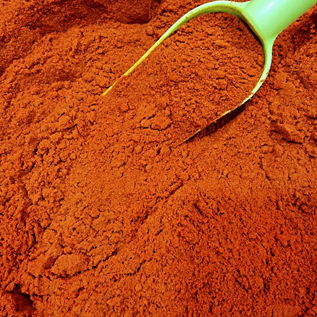 Red sweet pepper paprika spice Shefs