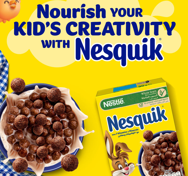 Nestle Nesquik Chocolate Breakfast Cereal 30 g