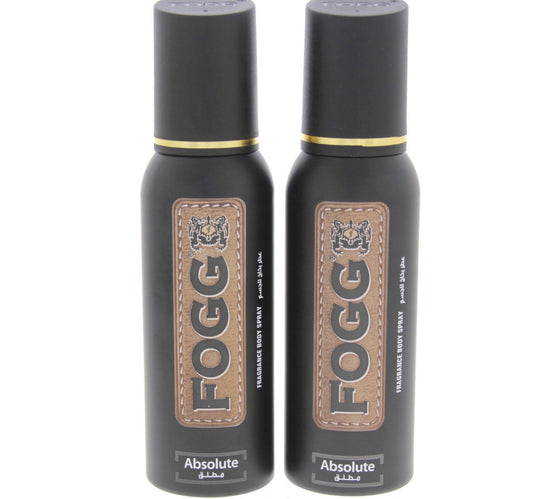 Fogg Absolute Deo Spray For Men 120 ml x 2 pcs