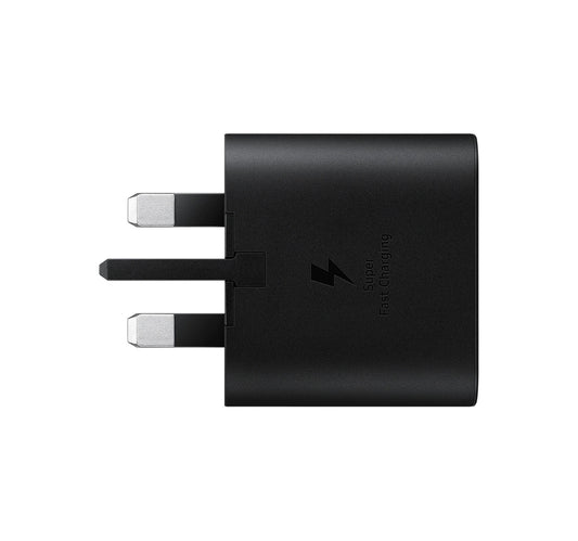 Samsung 25W Travel Adapter (Super Fast Charging without USB Cable)-EP-TA800NBEGAE,Black