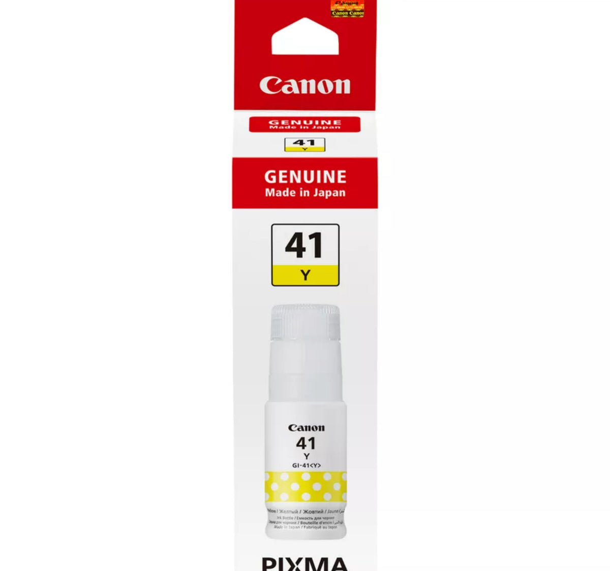 Canon Ink Cartridge, Yellow, GI-41Y