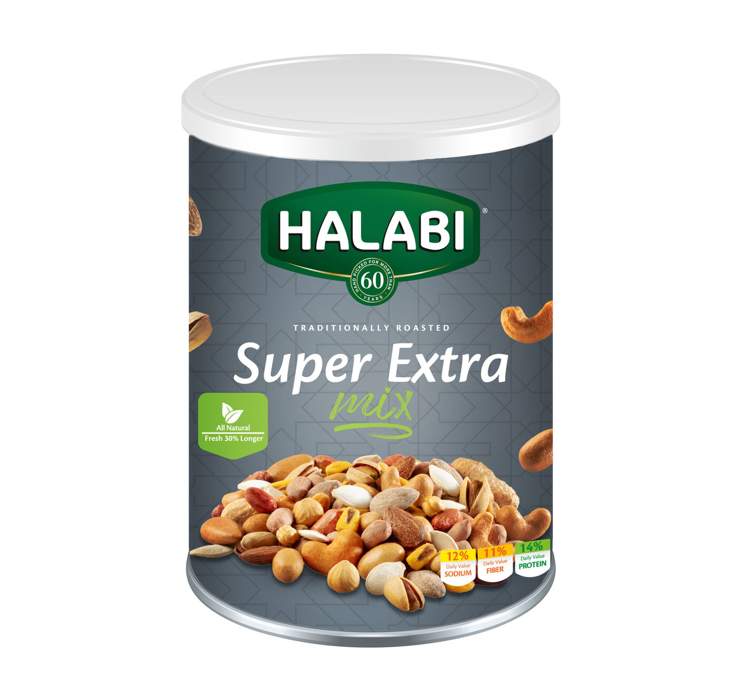 Halabi Super Extra Roasted Mix Nuts 400 g Lulu Hypermarket