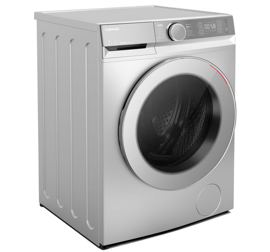 Toshiba Front Load Washer and Dryer, 12/8 kg, 1400 RPM, TWD-BM130GF4B(WS)
