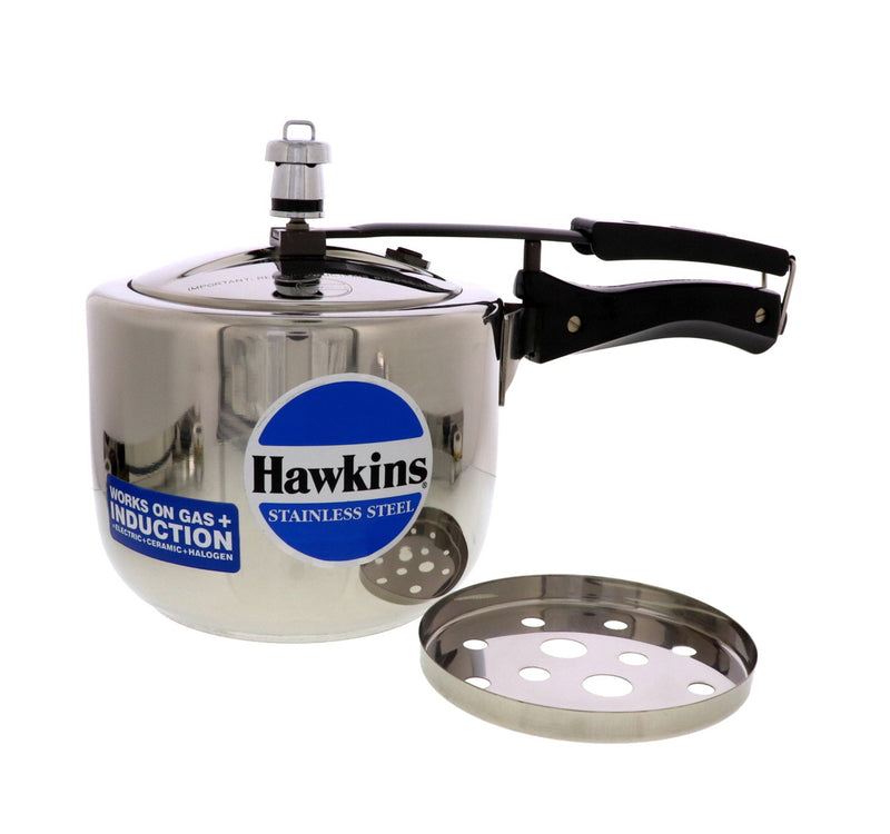 Hawkins Stainless Steel Pressure Cooker B60 3Ltr