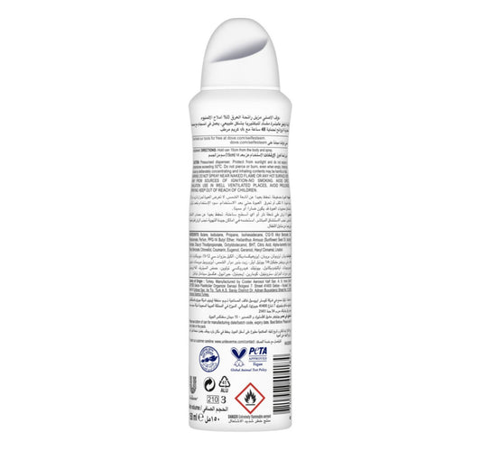 Dove Women Original 0% Aluminium Anti-Perspirant 150 ml