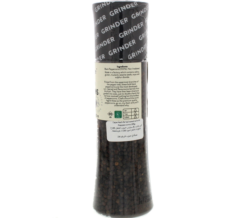 cape Herb & Spice Extra Bold Peppercorns 185 g