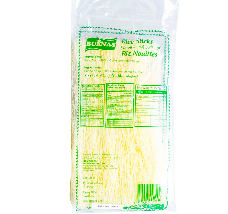 Buenas Rice Sticks 227 g