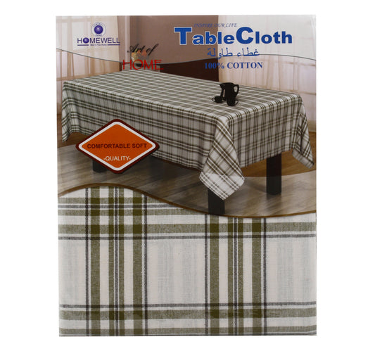 Homewell Table Cloth 137 x 183cm Green