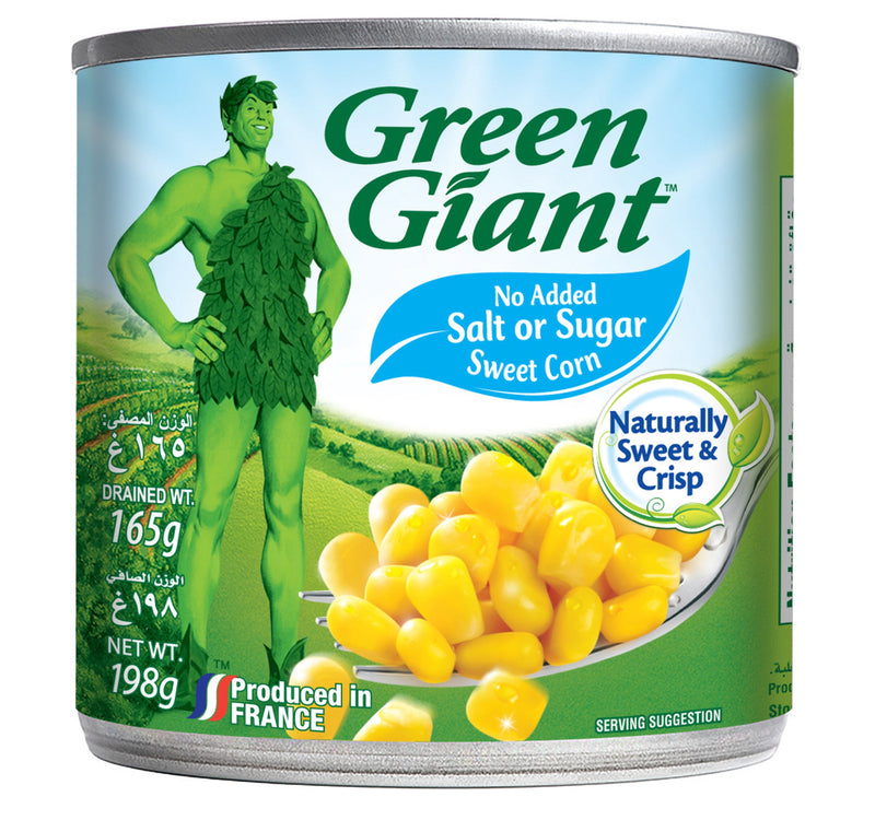 Green Giant No Added Salt & Sugar Sweet Corn 198 g