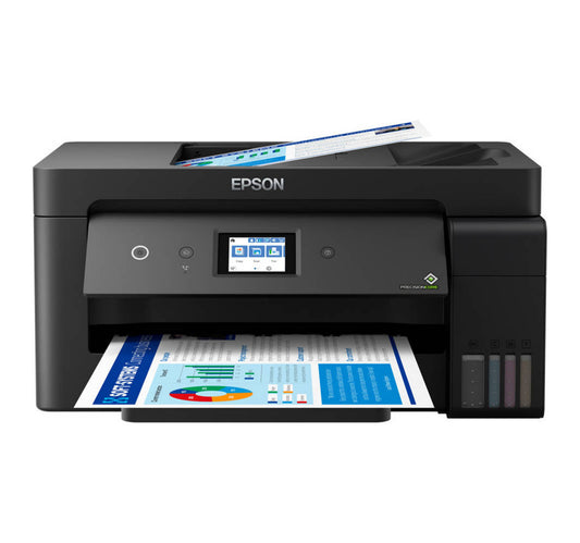 Epson EcoTank A3 Wi-Fi All-in-One Ink Tank Printer, Black, L14150