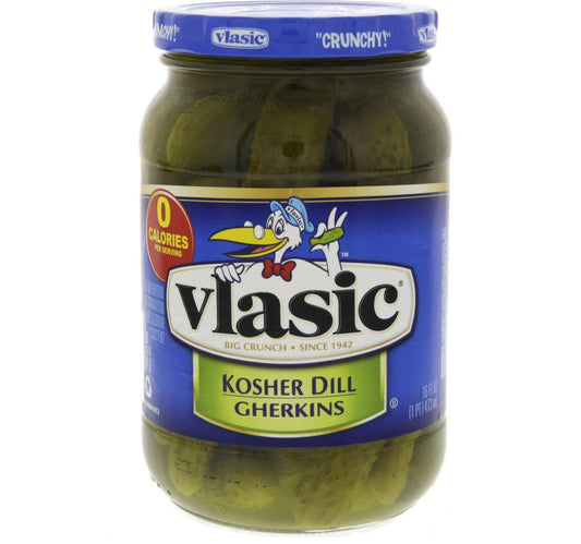 Vlasic Kosher Dill Gherkins 473 ml Lulu Hypermarket