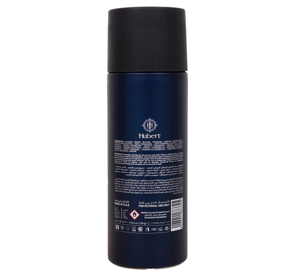 Hubert Savior Perfumed Deodorant For Pour Homme 200 ml