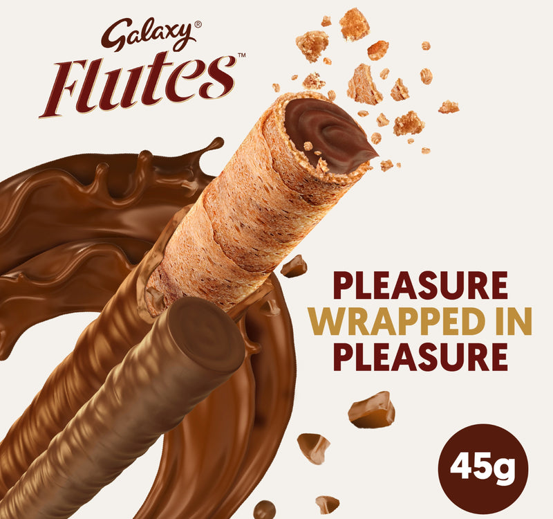 Galaxy Flutes Choco 4 Fingers 45 g